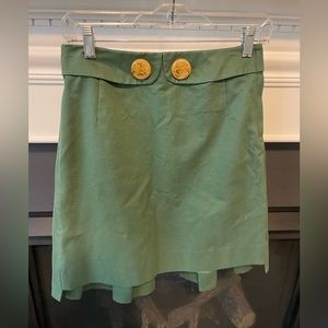 ✨Vintage✨ Anthropologie Elevenses pleated back pencil skirt